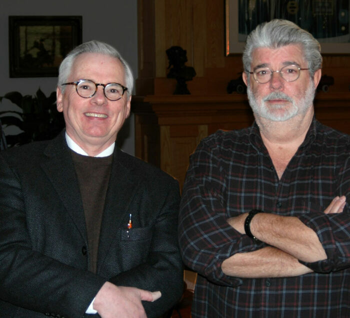 Robert Bailey mit George Lucas